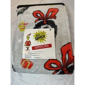 The Grinch Holiday Plush Blanket Christmas Oversized VIRAL TikTok Throw 50x70”